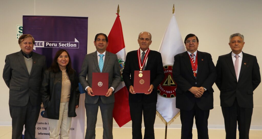 El CIP – CD Lima y el Instituto de Ingenieros Eléctricos y Electrónicos (IEEE) firmaron un convenio de cooperación.