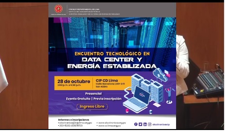 Encuentro tecnológico en Data Center y Energía estabilizada