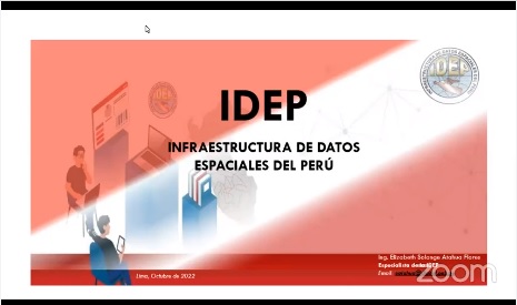 Taller Infraestructura de Datos Espaciales del Perú
