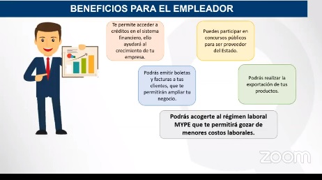 CICLO DE WEBINARS: «VENTAJAS DE FORMALIZACIÓN LABORAL» «MODALIDADES FORMATIVAS LABORALES»