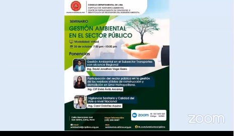 Seminario: Gestión Ambiental en el Sector Público