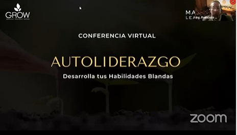 Conferencia Magistral: «AUTOLIDERAZGO – DESARROLLA TUS HABILIDADES BLANDAS”