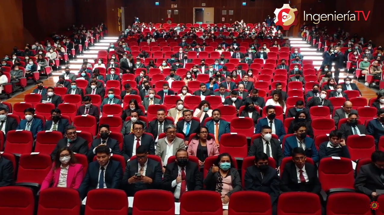 ¡Bienvenidos a los 260 ingenieros se colegiaron en una emotiva ceremonia!