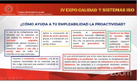 IV EXPO CALIDAD Y SISTEMAS ISO