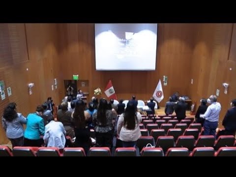 Ceremonia de Reconocimiento del Capítulo de Ingeniería Geológica