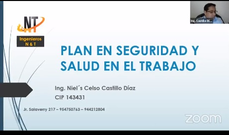 WEBINAR: PLAN DE SEGURIDAD Y SALUD EN EL TRABAJO