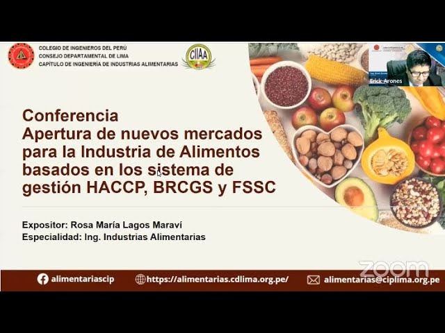 Apertura de nuevos mercados para la industria de alimentos basados en los sistemas de gestión de HACPP, BRCGS y FSSC