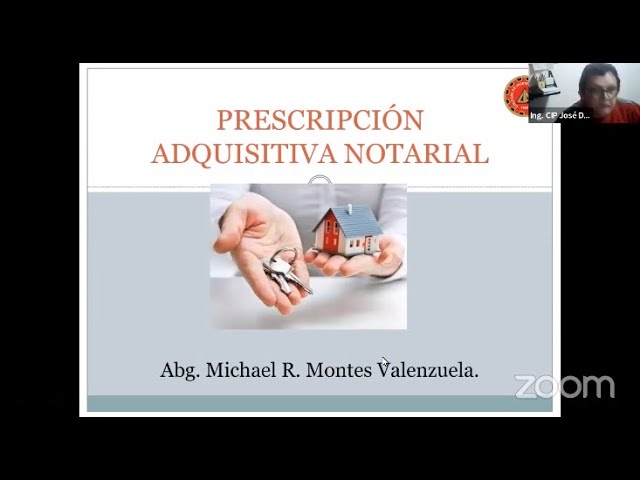 PRESCRIPCIÓN ADQUISITIVA DE DOMINIO NOTARIAL