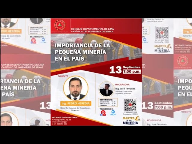 Importancia de la Pequeña Minería en el País