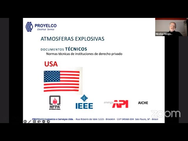 Conferencia: Seguridad en locales con productos peligrosos (gases, vapores y polvos combustibles).