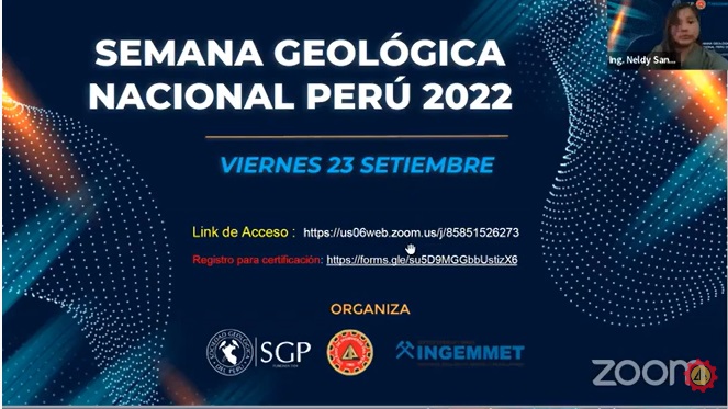 Semana del Capítulo de Ingeniería Geológica