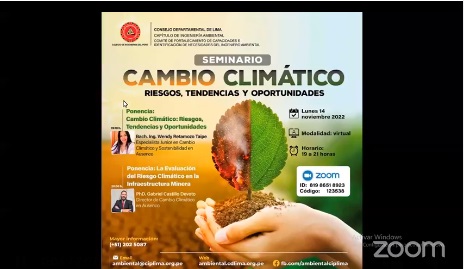 CAMBIO CLIMÁTICO: RIESGOS, TENDENCIAS Y OPORTUNIDADES