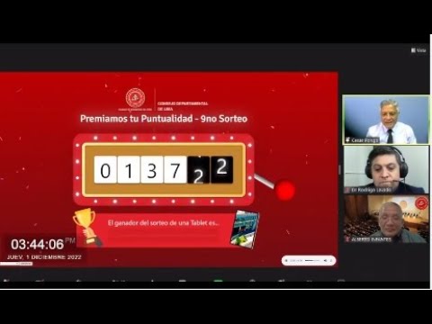 9no. Sorteo Premiamos tu puntualidad