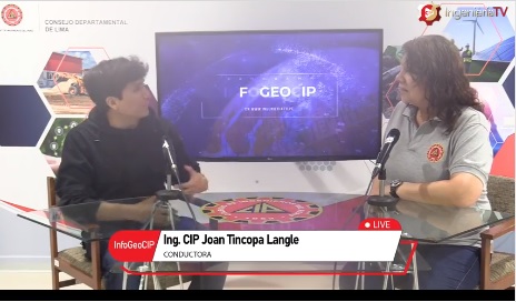 Expositores de la Jornada Técnica Intercapítulo «Tecnología peruana aplicada en las ciencias de la tierra».
