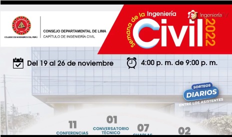 Semana de la Ingeniería Civil 2022 (Día 1)