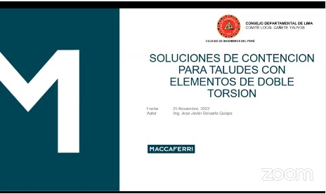 SOLUCIONES DE CONTENCIÓN PARA TALUDES CON ELEMENTOS DE DOBLE TORSIÓN