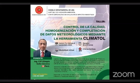 CONTROL DE LA CALIDAD, HOMOGENIZACIÓN Y COMPLETACIÓN DE DATOS METEOROLÓGICOS MEDIANTE LA HERRAMIENTA CLIMATOL