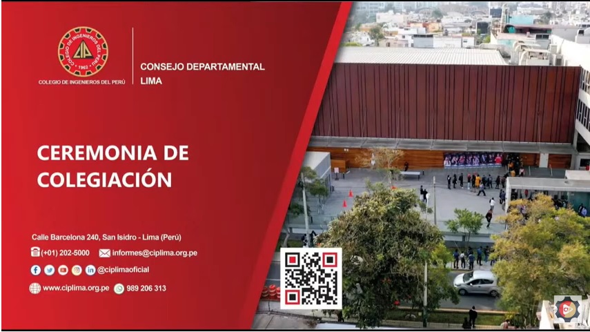 Ceremonia de Colegiación N° 407 – Noviembre 2022