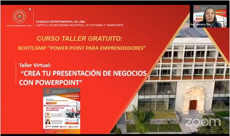 Taller Virtual: «CREA TU PRESENTACIÓN DE NEGOCIOS CON POWERPOINT»