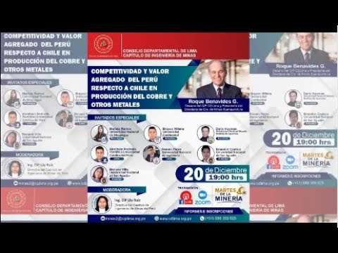 Competitividad y valor agregado de Perú respecto a Chile en producción del cobre y otros metales