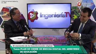 Plan de cierre de brecha digital del Ministerio de Educación