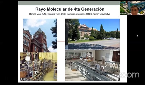 Construcciones de un rayo molecular de 4ta generación para estudiar partículas superconductoras