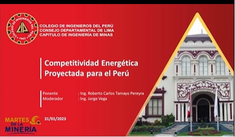 Competitividad Energética Proyectada para el Perú