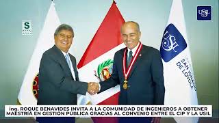 Convenio interinstitucional entre el CIP CDLIMA y la USIL