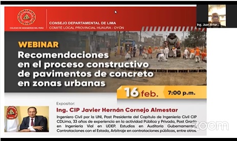 Recomendaciones en el Proceso constructivo de Pavimentos de concreto en Zonas Urbanas