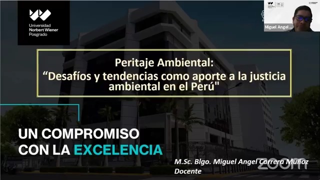 Peritaje Ambiental. Desafíos y tendencias como aporte a la justicia ambiental en el Perú