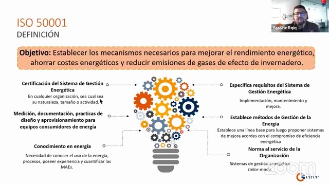 Implementación de un sistema de gestión de la energía en el sector industrial