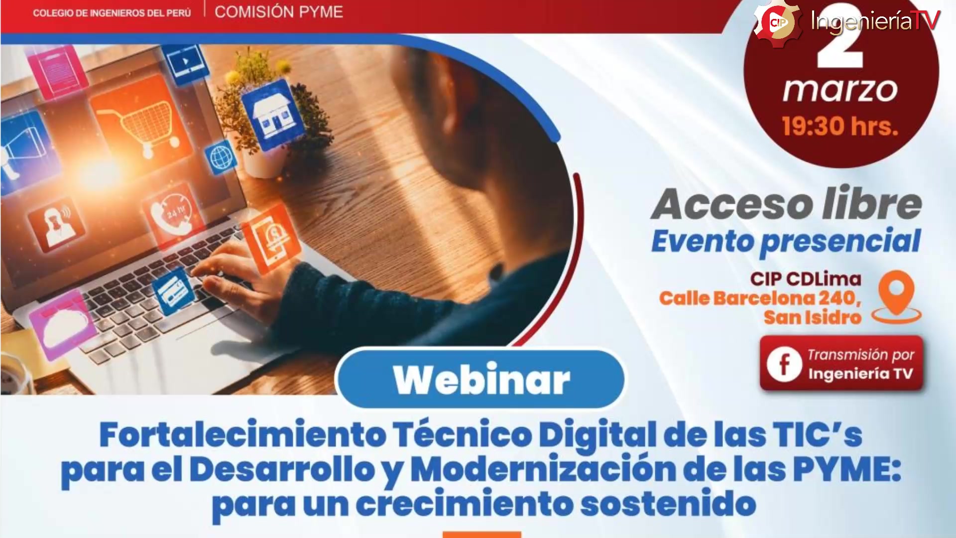 Fortalecimiento técnico digital de las TICs para el desarrollo y modernización de las PYME para un crecimiento sostenido