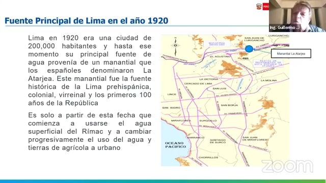 La problemática del agua en la Lima Metropolitana: Avances de la Ingeniería Sanitaria en la ciudad de Lima y el Perú
