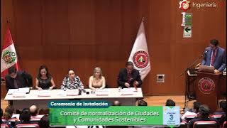 Comité de normalización de ciudades y comunidades sostenibles.