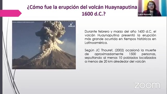 Presentación del Libro «Huaynaputina, el día que despertó el volcán»