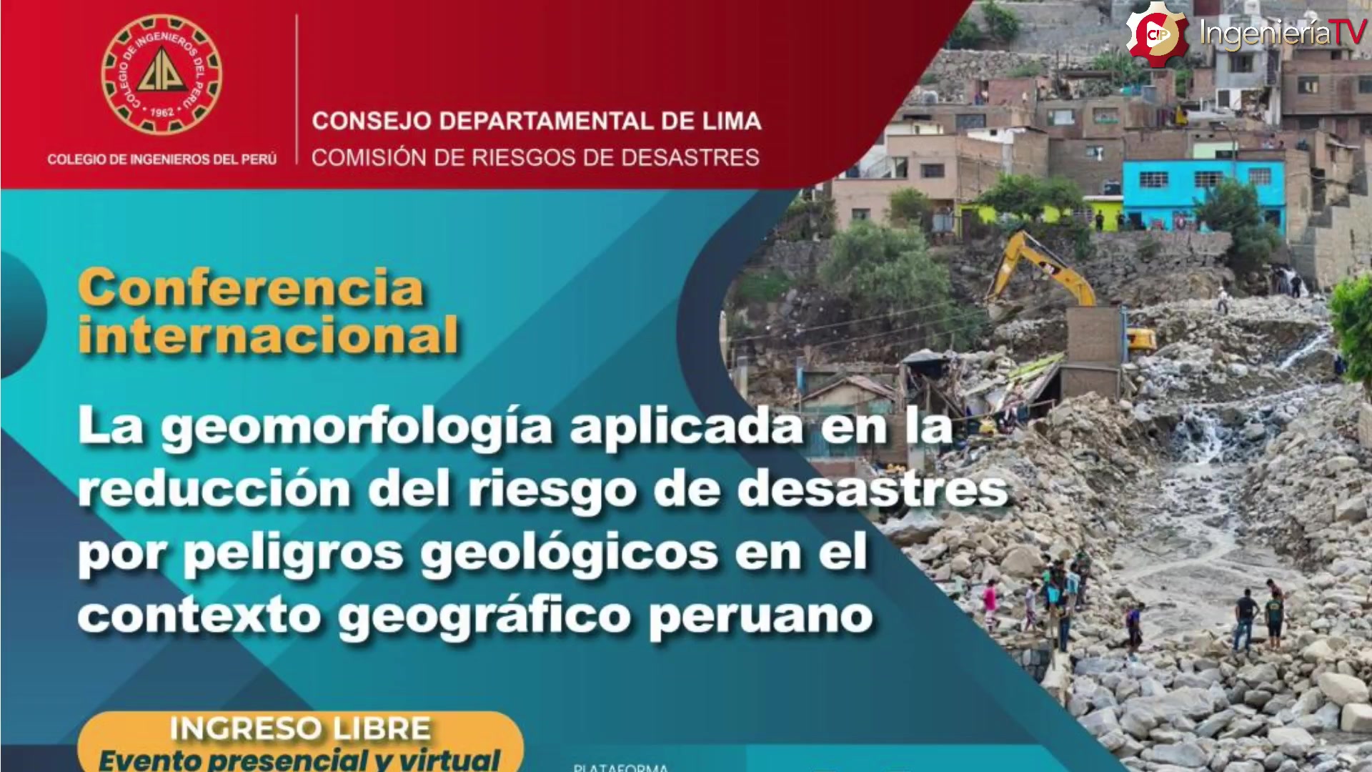 La geomorfología aplicada en la reducción del riesto de desastres por peligros geológicos en el contexto geográfico peruano