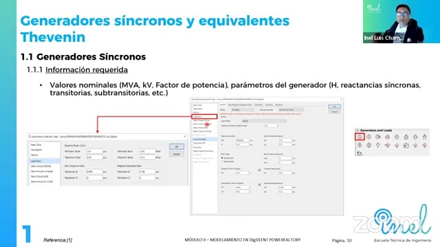 Análisis y modelamiento de sistemas eléctricos de potencia con software – Día 2