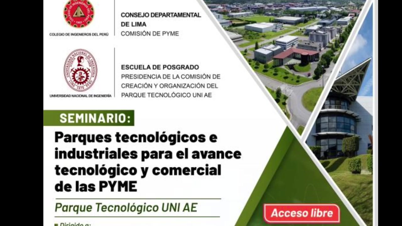Parques tecnológicos e industriales para el avance tecnológico y comercial de las PYME – Día 2/Parte 1