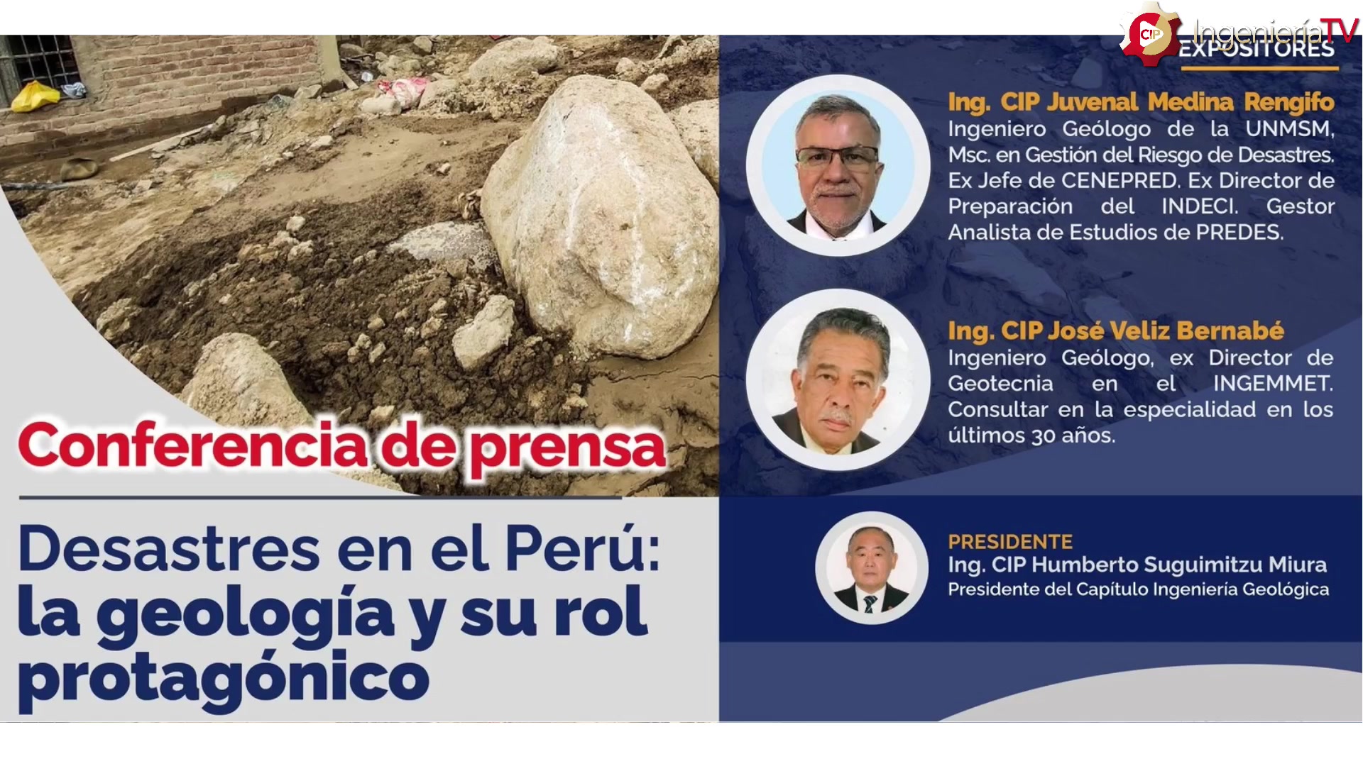 Desastres en el Perú – La Geología y su rol protagónico