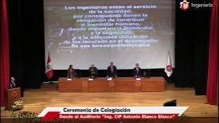 Ceremonia de Colegiación N° 424.
