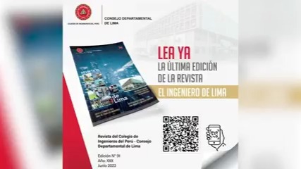 Revista «El Ingeniero de Lima” N° 91