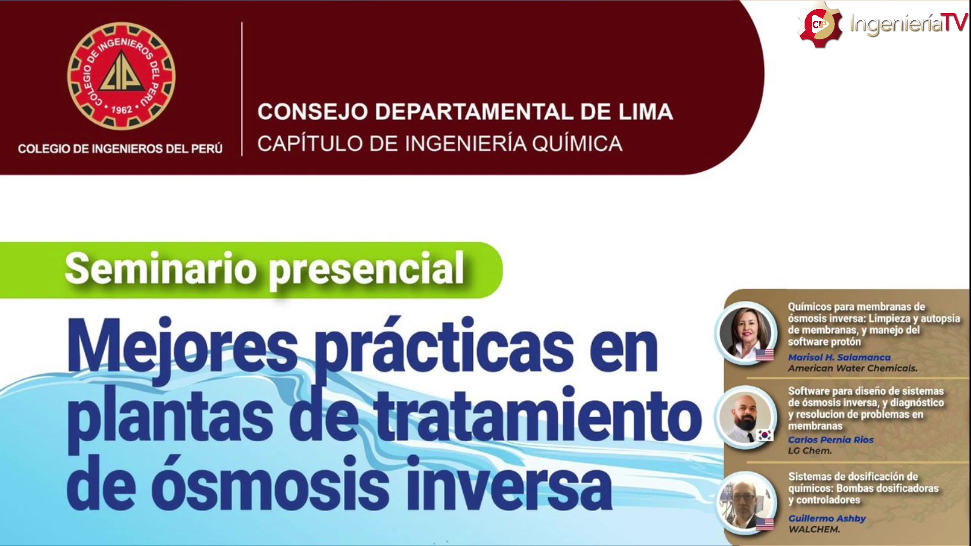 Mejores prácticas en Plantas de Tratamiento de Ósmosis Inversa