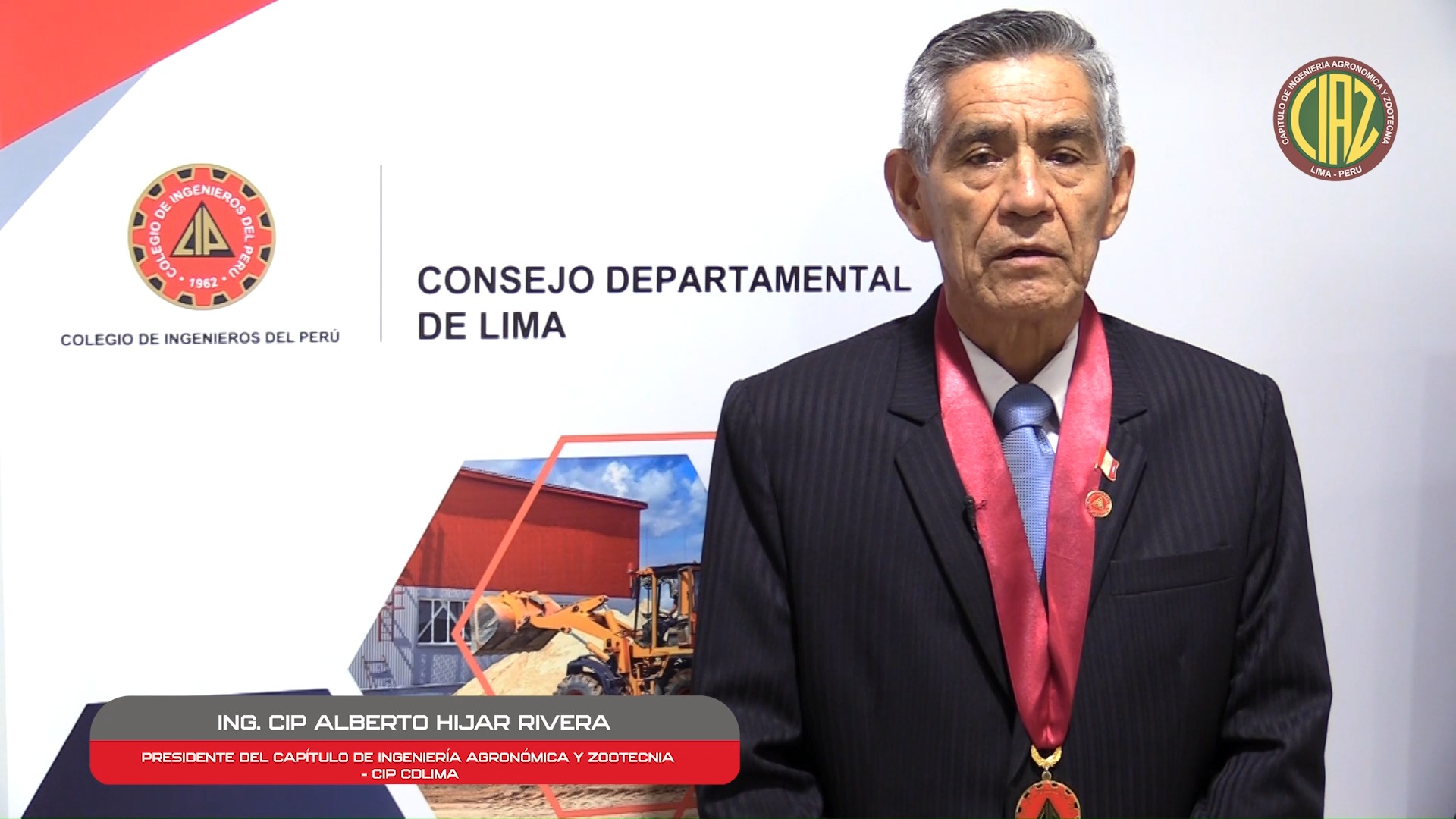 Video Ing. CIP Alberto Hijar