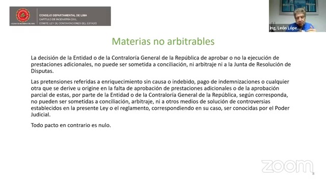 Aspectos técnicos aplicables a solución de controversias