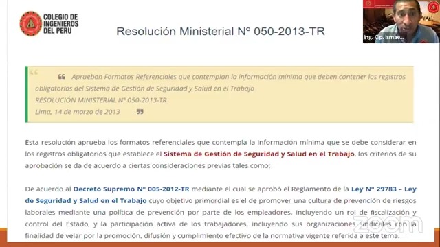Implementación de un sistema de seguridad y salud en el trabajo