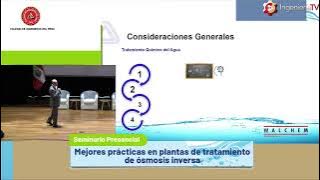 Mejores prácticas en Plantas de Tratamiento de Ósmosis Inversa Parte 3