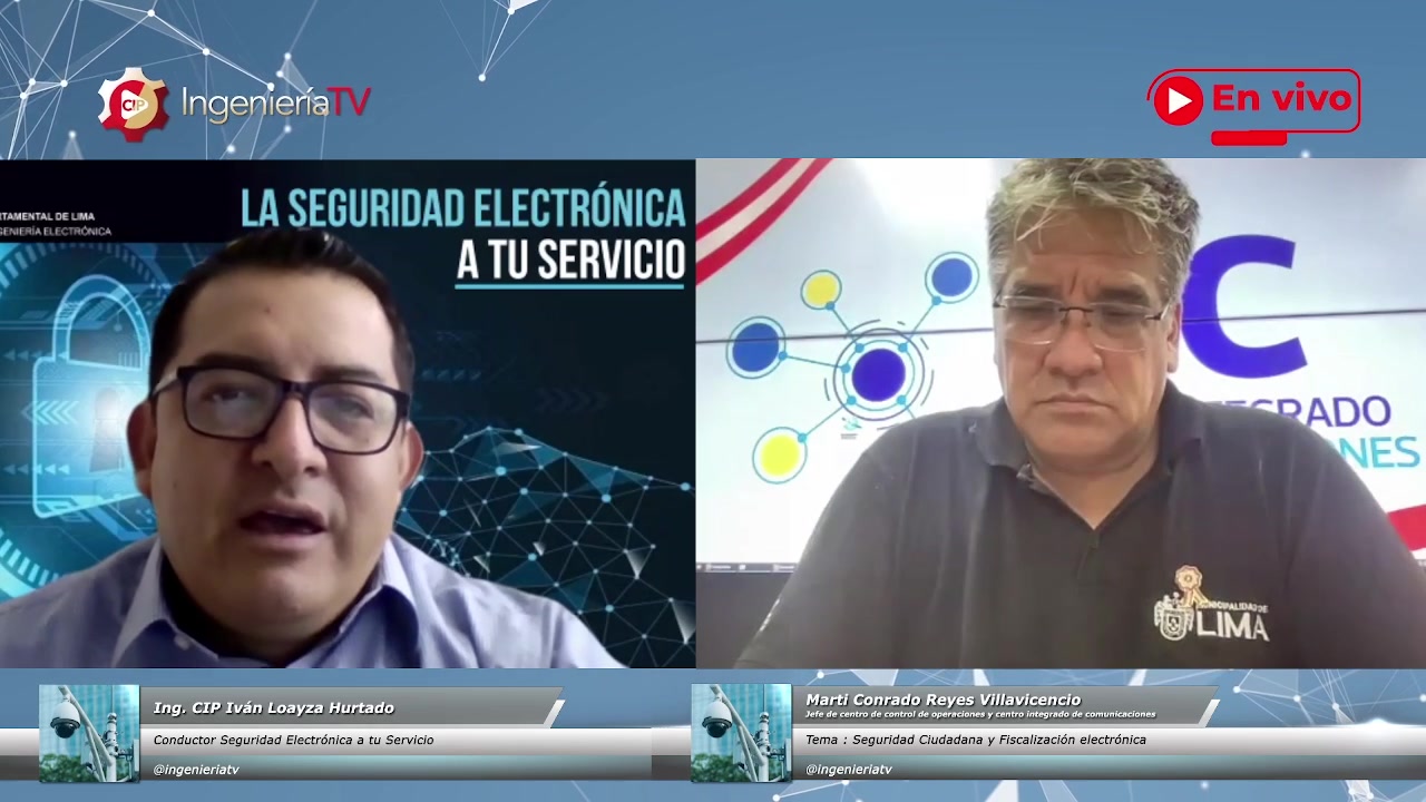 Seguridad Ciudadana y Fiscalización electrónica