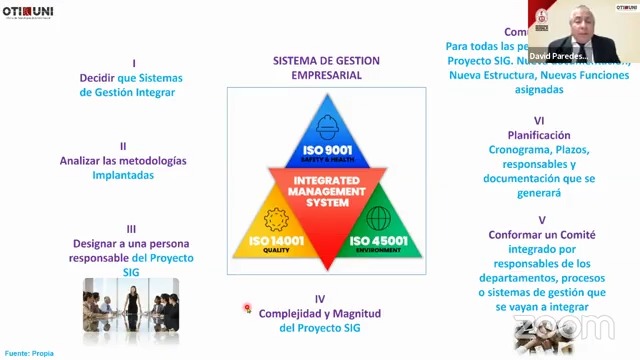 Integración Eficaz de los Sistemas Gestión ISO 9001:2015, ISO 14015:2015 e ISO 45001:2018