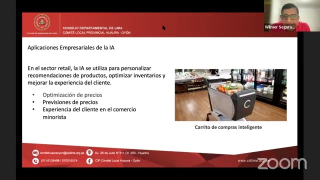 WEBINAR: «La inteligencia artificial (IA) y su impacto en el mundo empresarial»