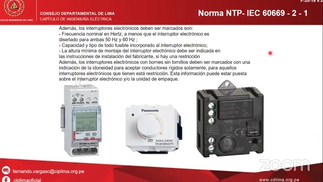 Instalaciones eléctricas de baja tensión para edificaciones – Normas y aplicaciones para el equipamiento